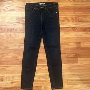 Madewell 9” Highrise Skinny
